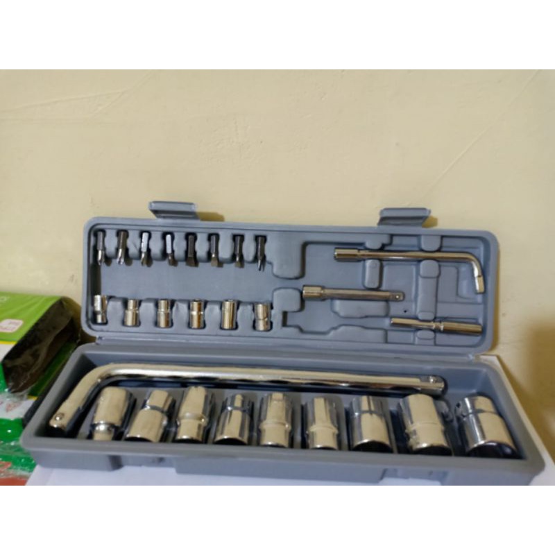 Kunci Shock / Kunci Sok Set 27 Pcs Original Mirip kenmaster