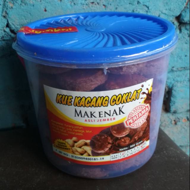Kue Kacang Coklat / Mak Enak / Mak Enak Jember / Surabaya