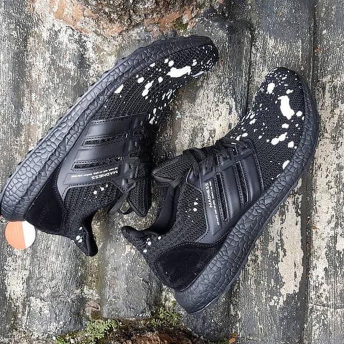Kualitas Terbaik Madness X Adidas Ultra Boost 4.0 Black Premium STOK TERBATAS