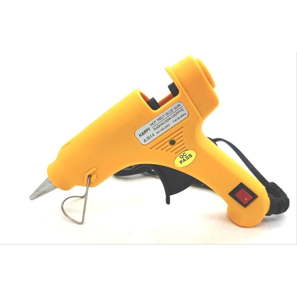 Glue Gun BESAR 60 watt Saklar ON-OFF Merk HAPPY Lem Tembak BAGUS