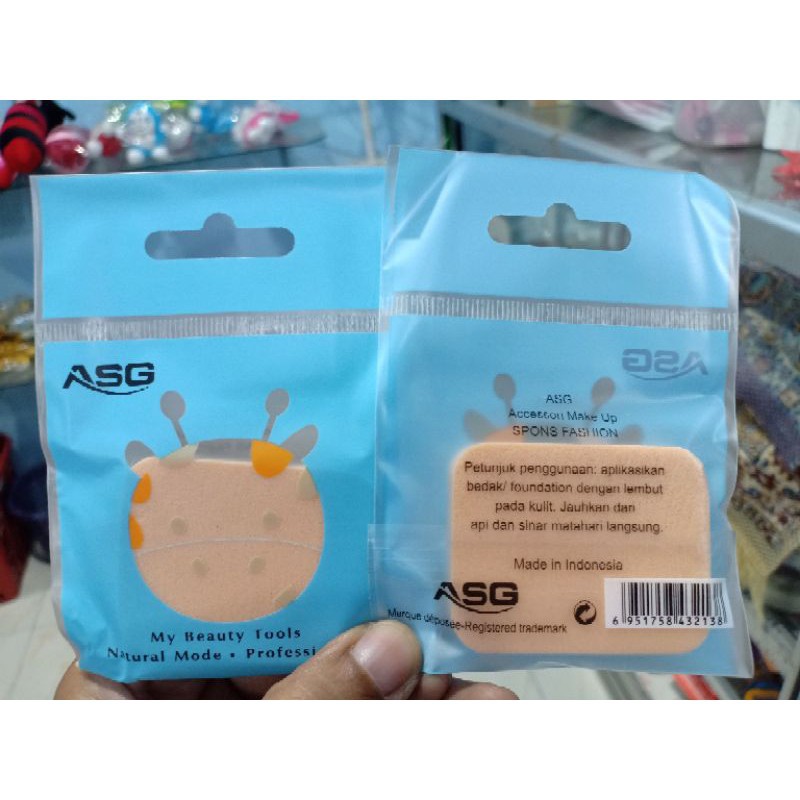 ASG SAPUT BEDAK KOTAK / BULAT