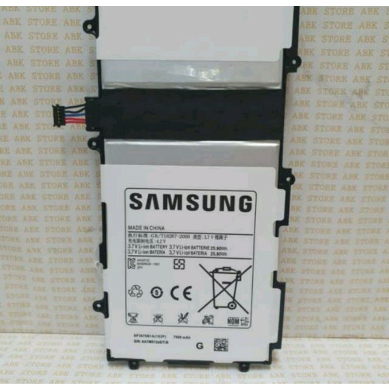 Baterai Batre Samsung Galaxy Tab 2 10.1&quot; P5100 P7500 N8000 Battery Batteray Batere Batrai Original