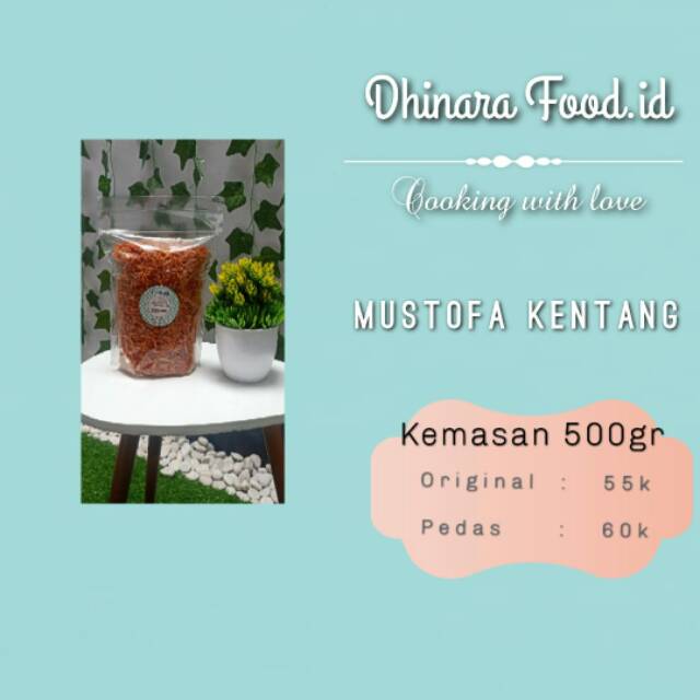 

Mustofa kentang, balado kentang, kentang kriuk, kentang renyah, kentang garing, cemilan sehat