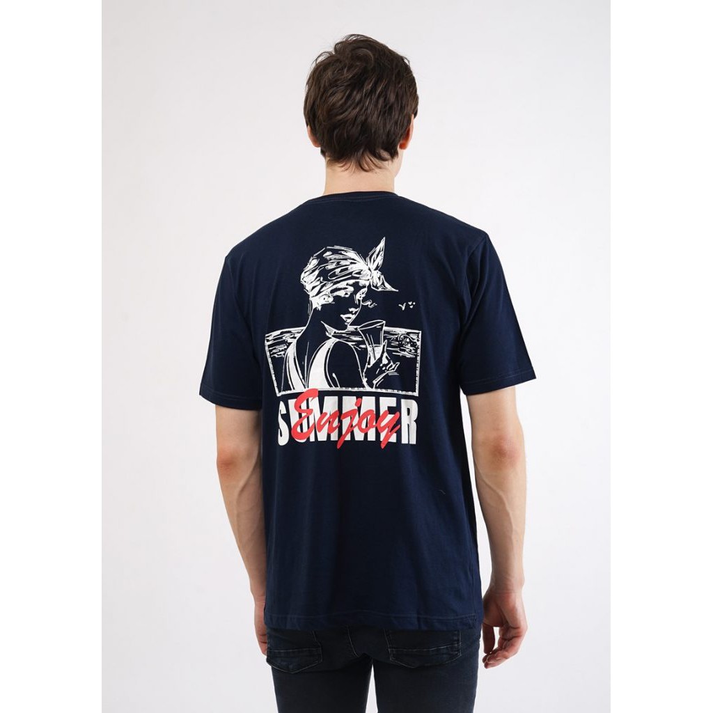 

Erigo T-Shirt Enjoy Navy