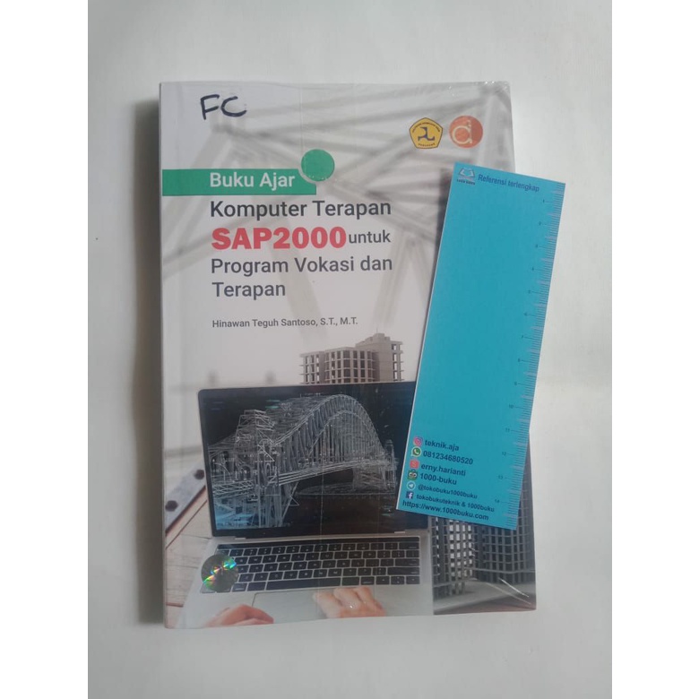 Jual Buku Ajar Komputer Terapan SAP2000 Untuk Program Vokasi Dan ...