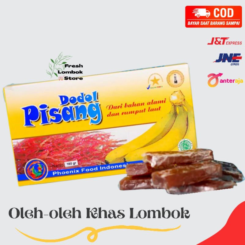 

Dodol Pisang Phoenix Oleh-oleh Khas Lombok 160gr