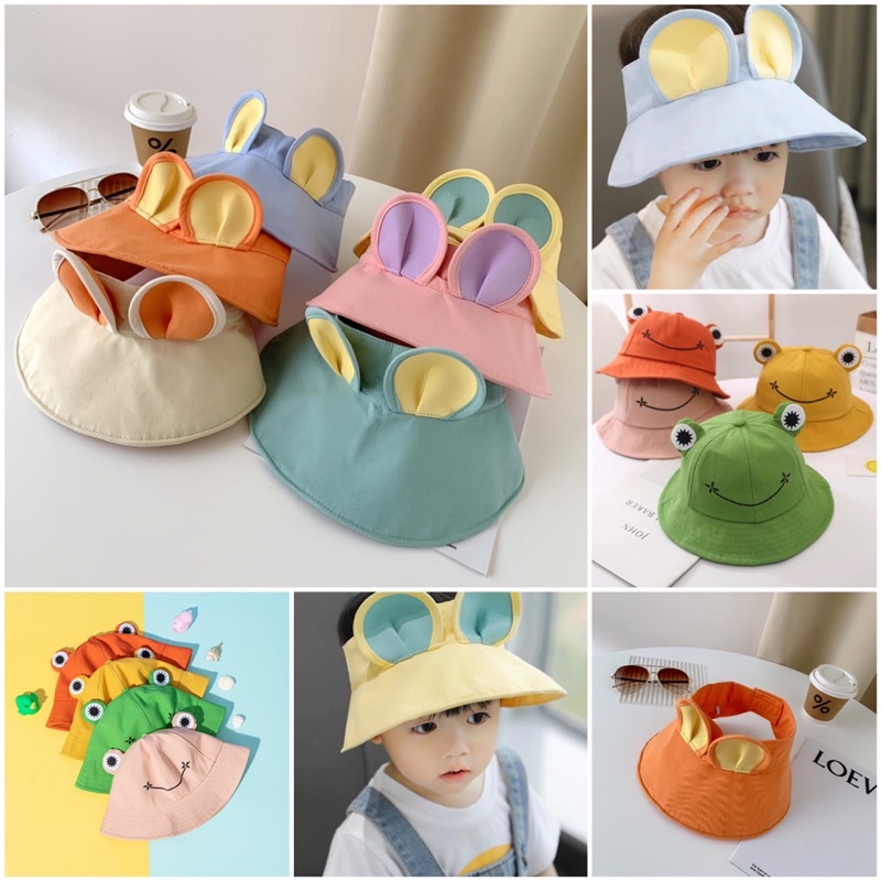 Topi Baseball Anak Balita Perempuan Model Polos Bellebb