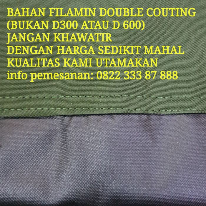 Promo DAUN VELBED(bahan filamin standar tni)