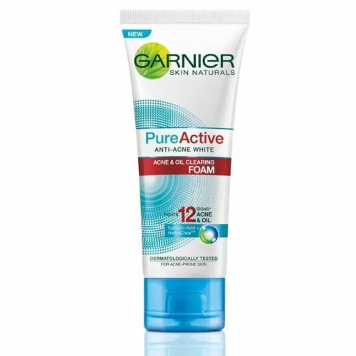Garnier Pure Active Anti Acne White Clearing Foam (NEW)
