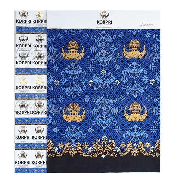 Kain Seragam Korpri Katun 40s - Per Meter - Produksi PT Sekar Bengawan BAGUS