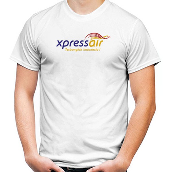 Baju Kaos T-Shirt Penerbangan XPRESS AIR | PESAWAT MASKAPAI XPRESS AIR