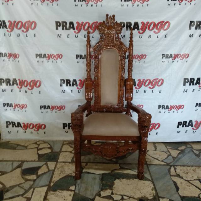 Kursi sofa ukir kayu jati murah - kursi minimalis