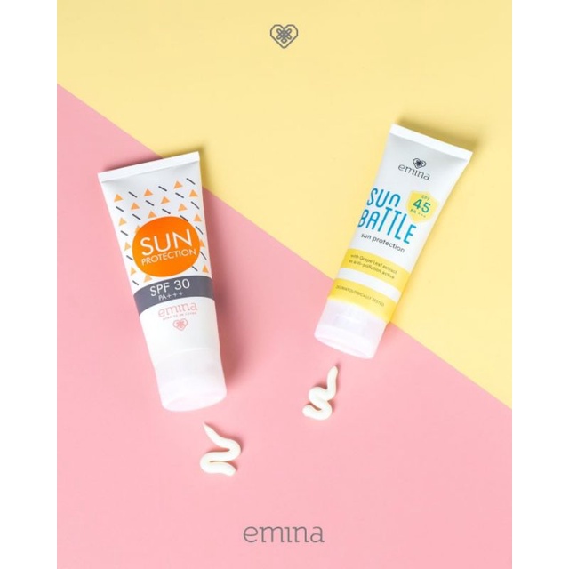 Emina Sun Battle SPF 30 PA+++ 60 ml, Emina Sun Battle SPF 45 PA+++ 60 ml Sunscreen