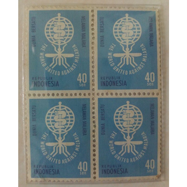 

Perangko Kampanye Anti Malaria Blok 4 Mint Tahun 1962 Prangko Indonesia
