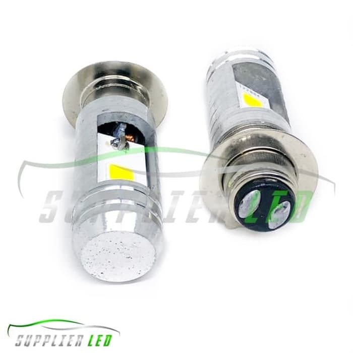 Lampu Utama LED Motor 2 Sisi Socket H6 Grade A