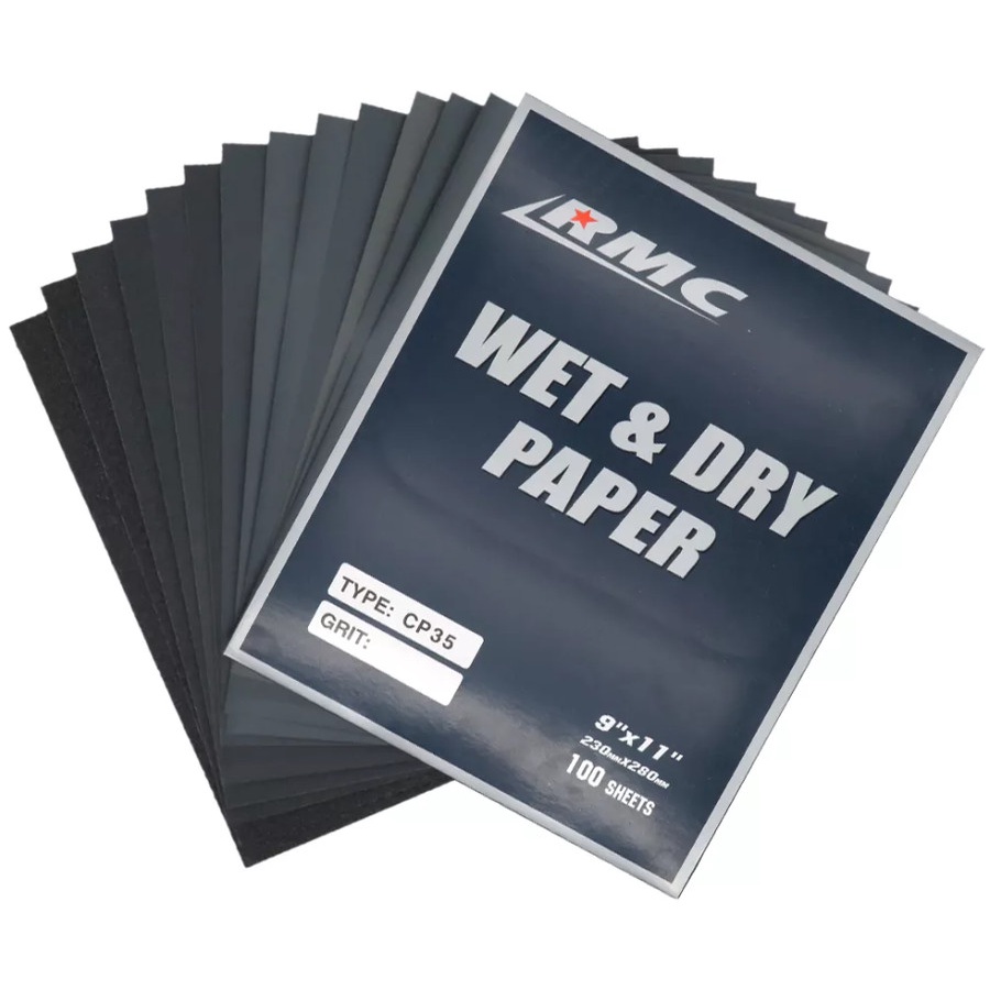 RMC CP 35/CP35 Amplas Kertas Gosok Abrasive Paper Grit No/Nomer 80/100/120/150/180/220/240/280/320/3