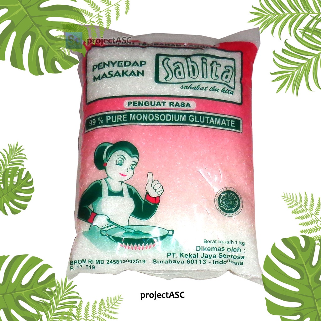 

SABITA Penyedap Masakan MSG 1 Kg