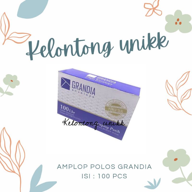 Jual Amplop Polos Grandia Amplop Kondangan Amplop Murah Shopee Indonesia