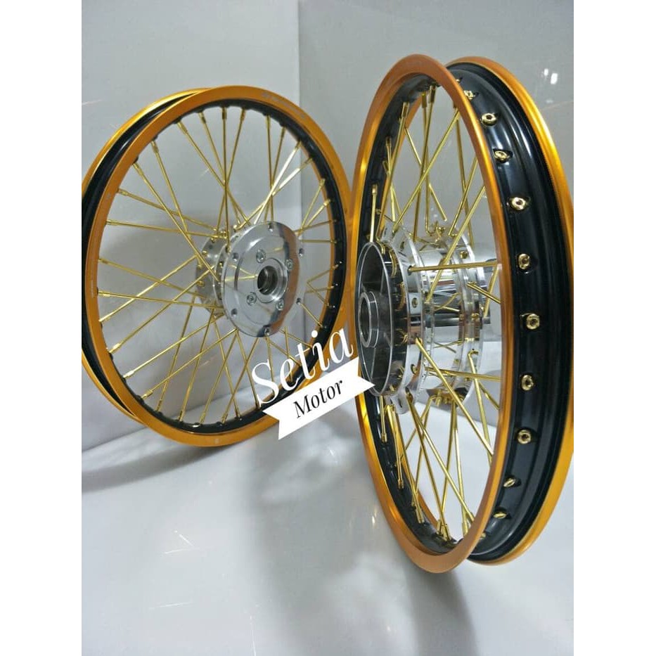 Velg Yamaha Mx King 150 - Paket Velg TDR Tromol Jari Jari Bonus Rakit