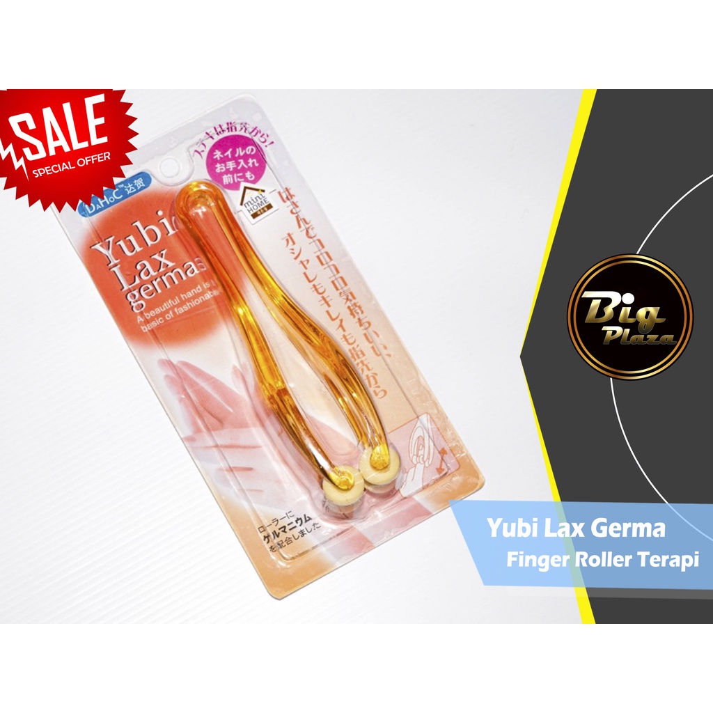 Yubi Lax Germa Alat Pijat Jari / Finger Roller Terapi Tangan dan Kaki