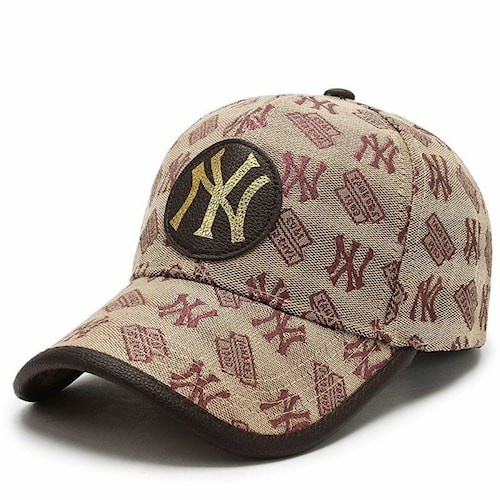 Topi Pria Topi Baseball Pria Import Original JS-NY8 Gaya Trend Terbaru Javanee - Cokelat Merah(Y2Y1)