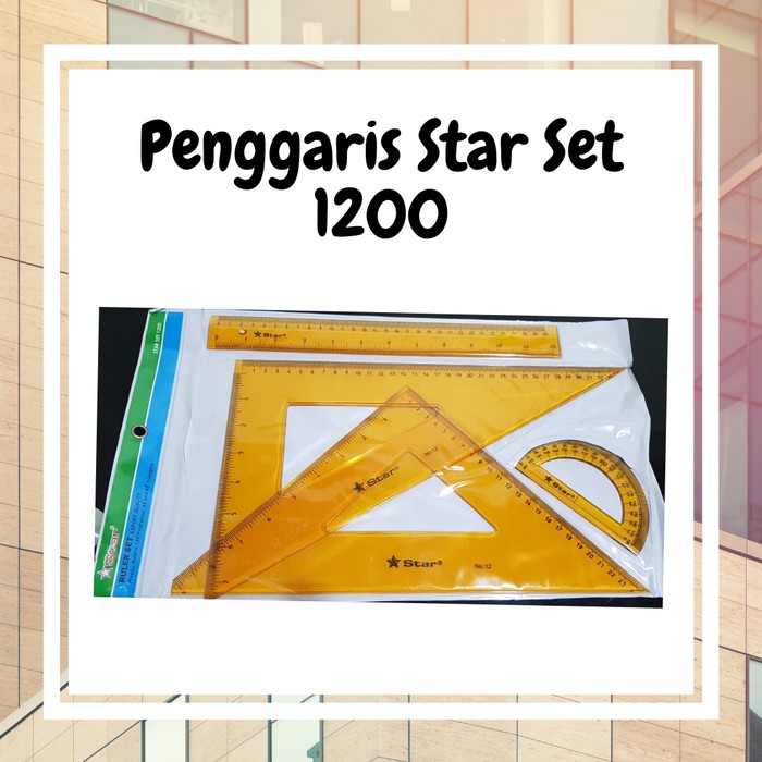 

Penggaris Star Set 1200