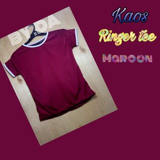  Kaos  Ringer  Tee  Polos  Baju Kaos  Ringer  Tee  Baju Kaos  