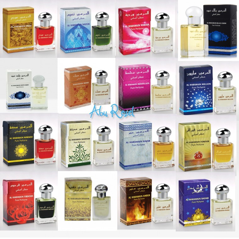 PARFUM AL HARAMAIN 15ml Original 100 free from alcohol Shopee