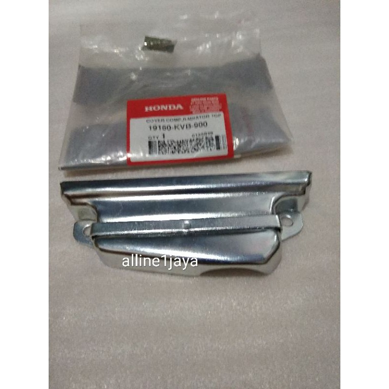 19160 KVB 900 Plat radiator atas pelindung radiator atas Vario pertama ori 19160 KVB 900