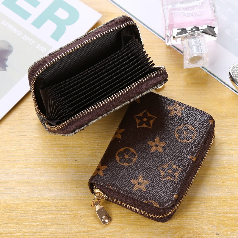 GO! 070 DOMPET LIPAT WANITA DENGAN RESLETING MOTIF TIKAR ELEGANT DOMPET KULIT CEWEK SIMPLE COD