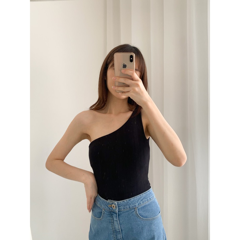 Kadaka T-0257 Tanktop Basic One Shoulder