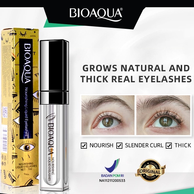 BIOAQUA Nourishing Liquid Eyelashes - Serum Bulu Mata - 7ml