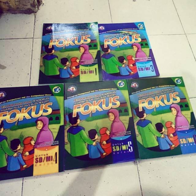 Semester 1 FOKUS buku latihan soal agama Islam SD kelas 1 2 3 4 5 6 / Buku Soal ulangan SD