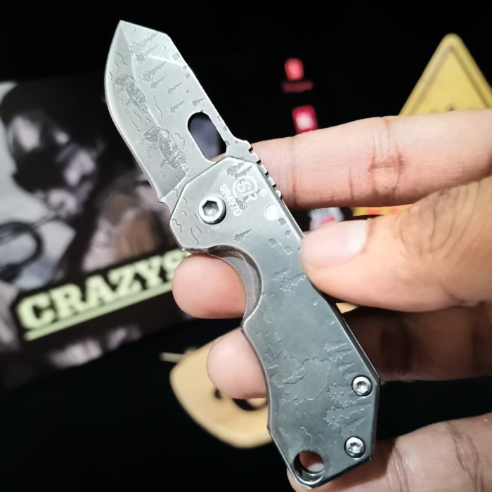 Pisau Lipat Mini Knives Sr77B / Pocket / Pisau Saku