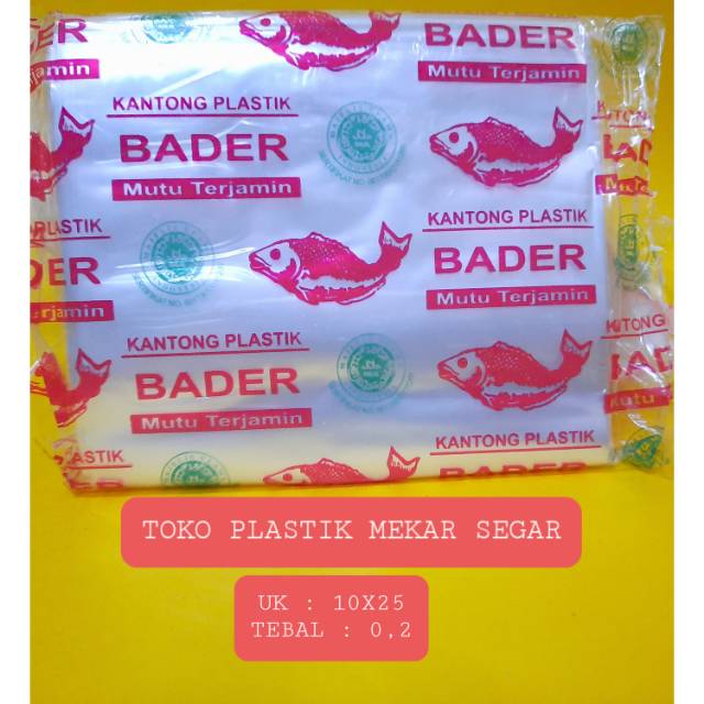 Plastik PP Bader Uk 10x25 Tebal 0,2