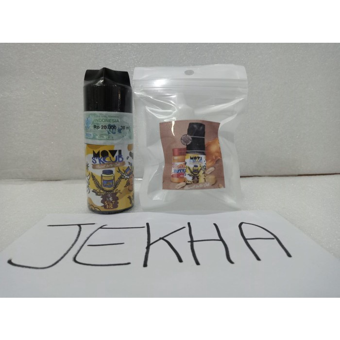 ketengan MOVI SKCUB BUCKS PEANUT BUTTER OAT SALT 6MG 12MG 24MG 40MG