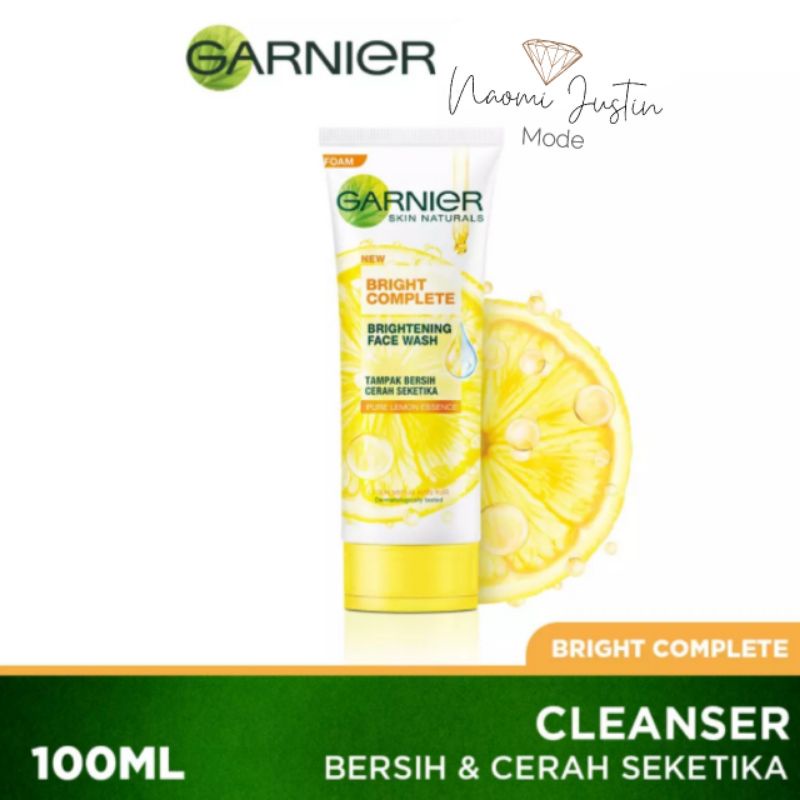 Garnier Light Bright Complete / Sakura Glow Travel Kit 1paket isi 5