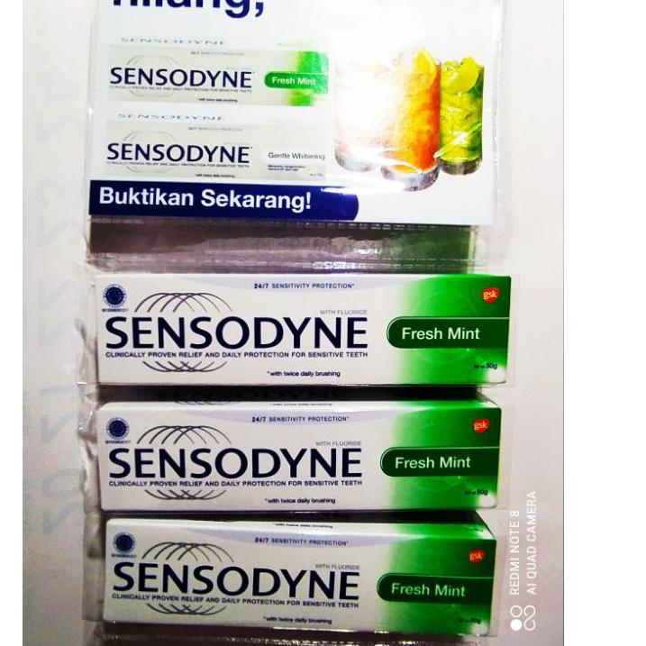 

[PRODUK VES08] Sensodyne 40 gram fresh mint QDT