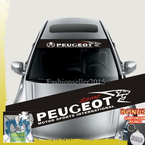 TERMURAH sticker peugeot kaca mobil Dragon Sticker