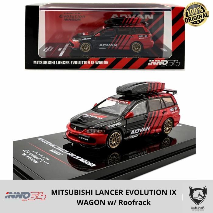 Inno 1/64 Mitsubishi Lancer Evolution Ix Wagon Advan Roofrack Inno64 By Eastern