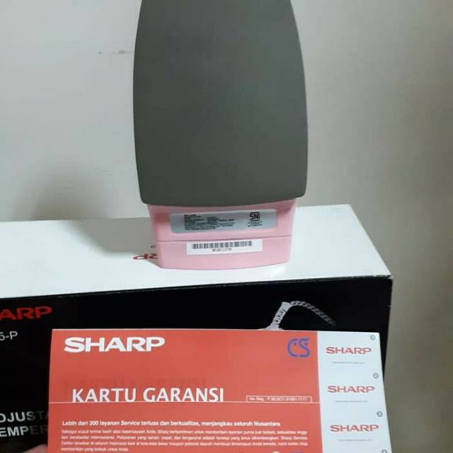 SHARP Setrika Dry Iron 400Watt EI-N05P/B