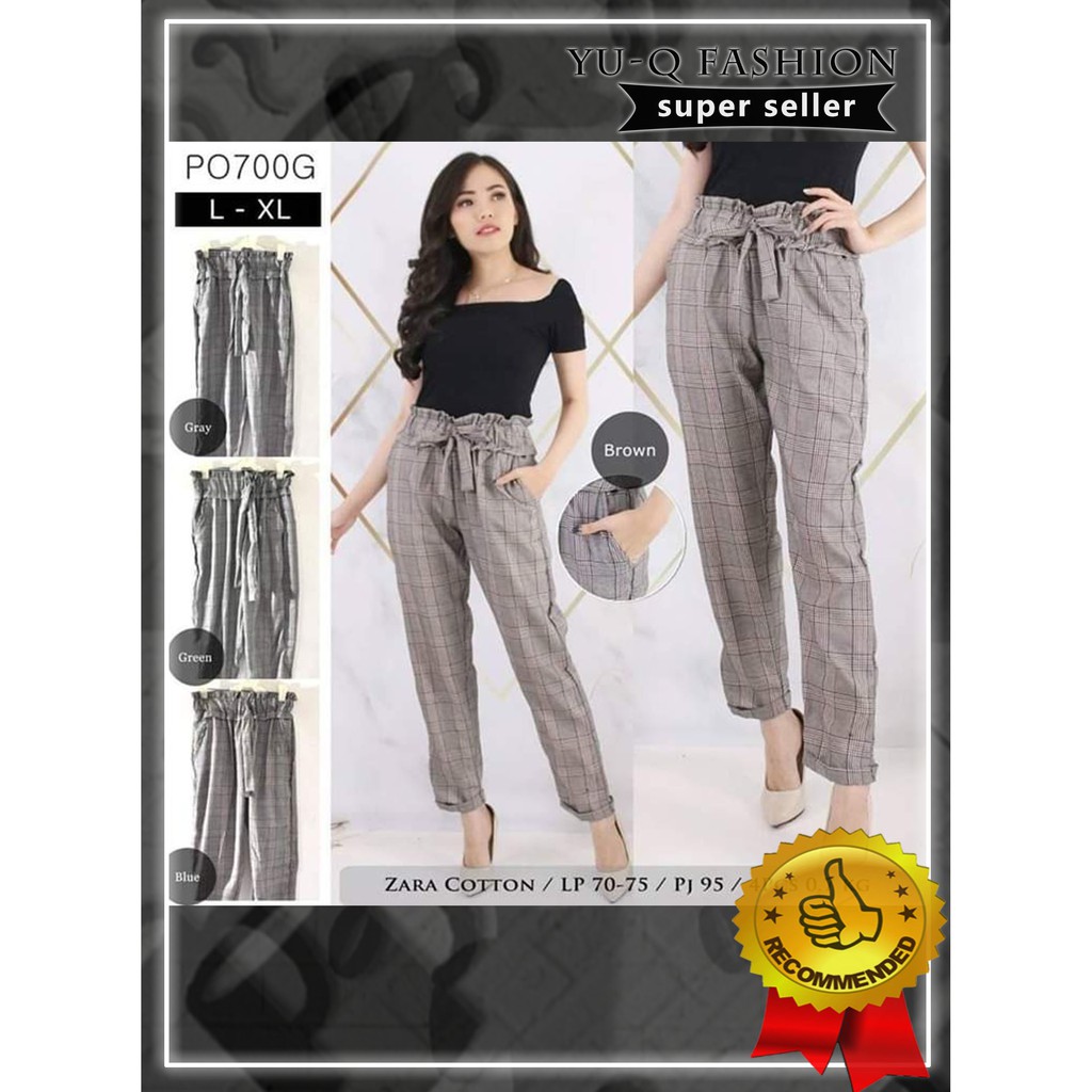 CELANA PANJANG WANITA , CELANA ZARA , CELANA KERJA ZARA