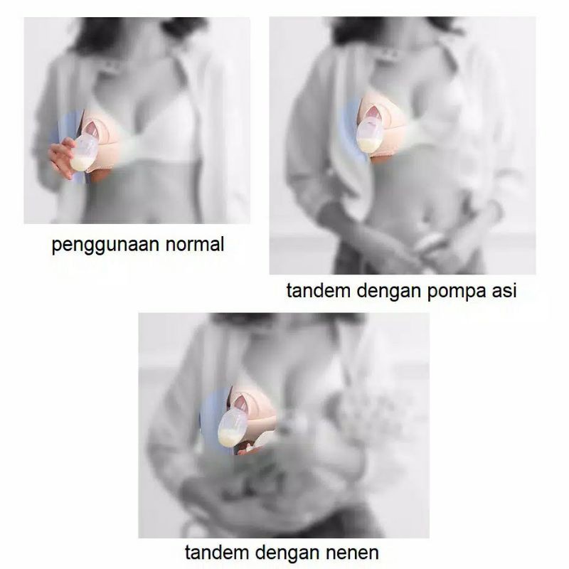 CMBear Breastmilk Collector Menampung ASI/Pompa Asi Manual Silicon