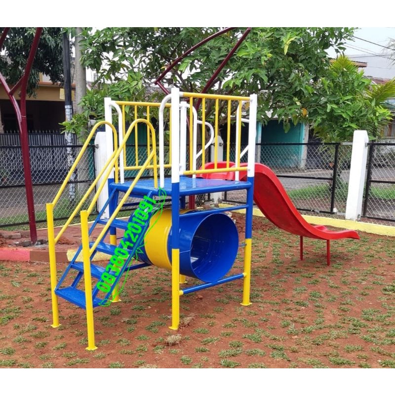 playground perosotan terowongan anak