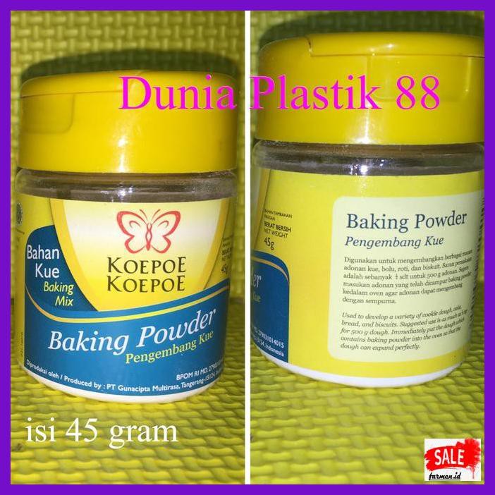 

DERPOWBAKING- ISI 45 GRAM BAKING POWDER KOEPOE KOEPOE KUPU KUPU BUBUK PENGEMBANG KUE -ASLIII.