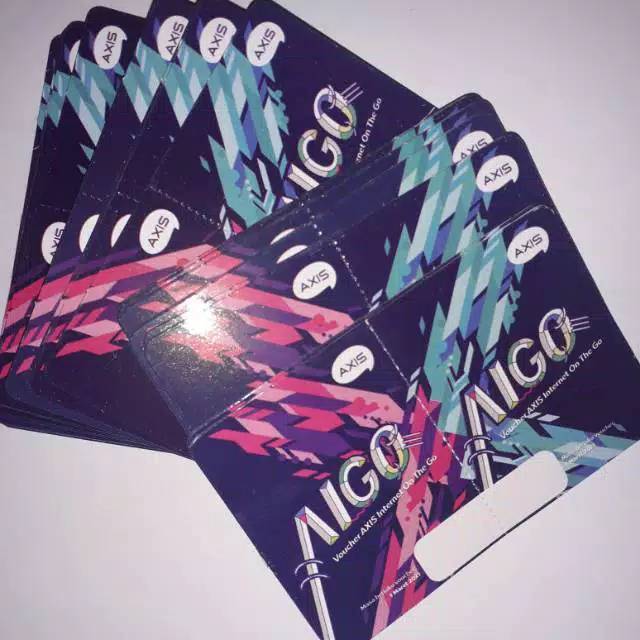 Voucher Axis 1 Gb 2 Gb 3 gb masa aktif 1 bulan