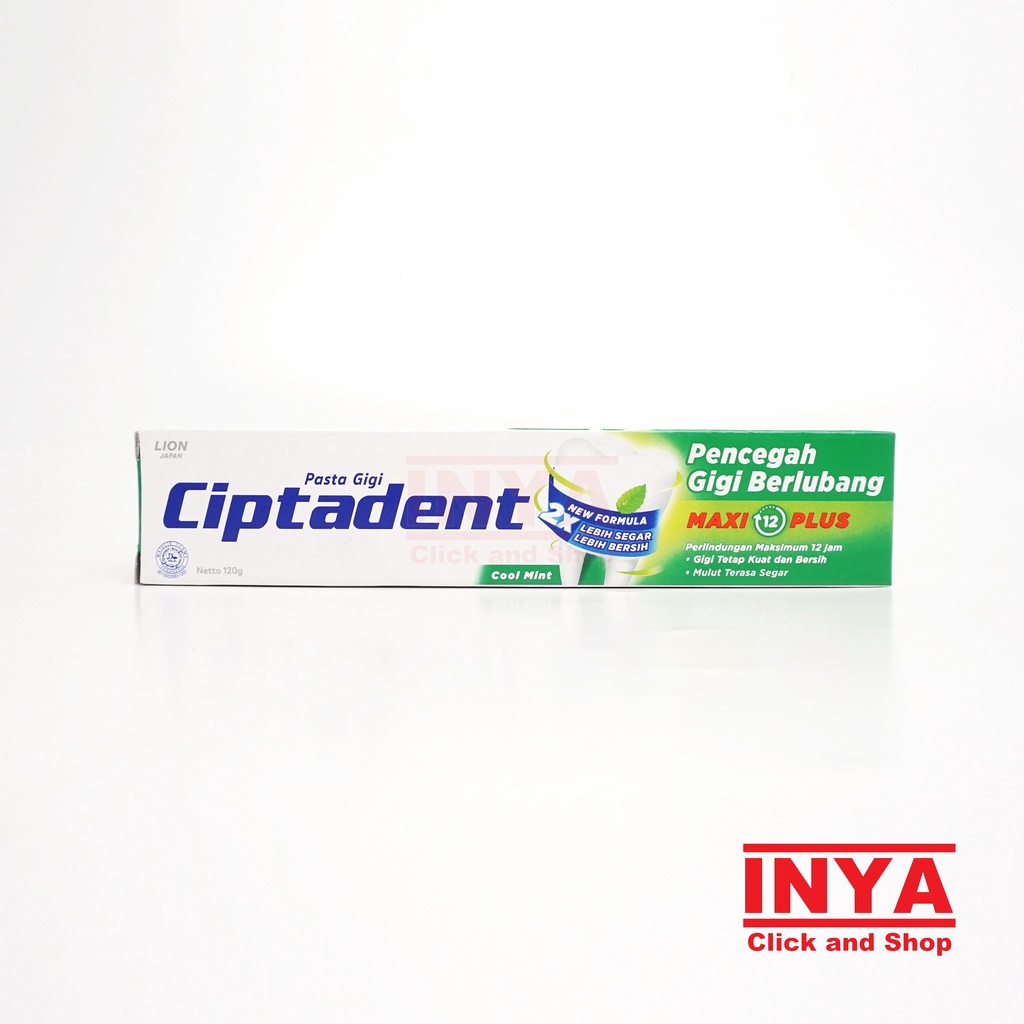 CIPTADENT COOL MINT TOOTHPASTE 120gr - Pasta Gigi - Odol