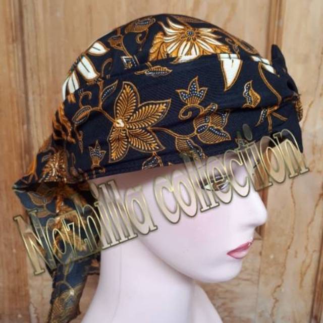 Blangkon lipat / ikat kepala batik / Iket raden kian santang