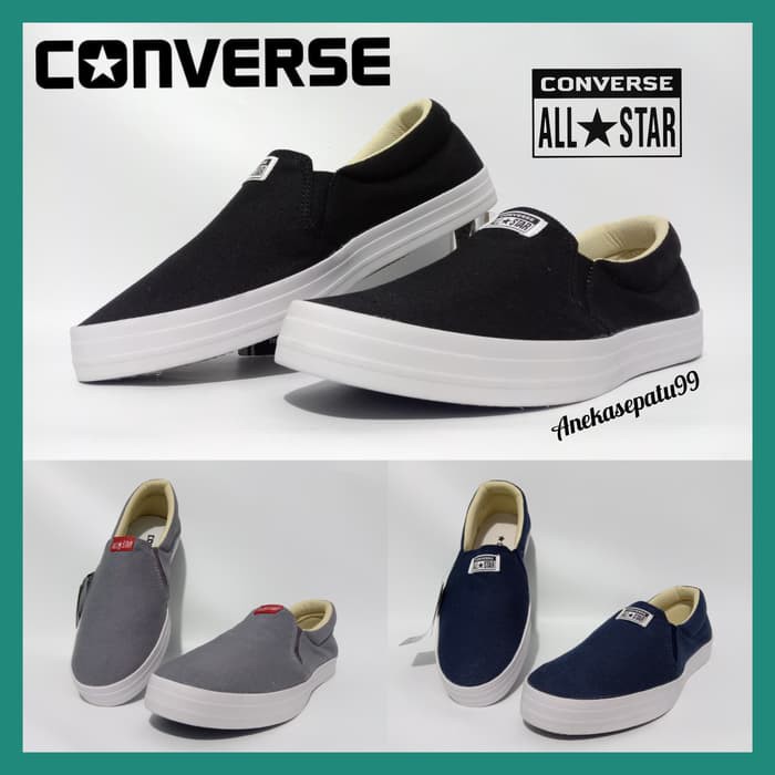 sepatu slip on converse