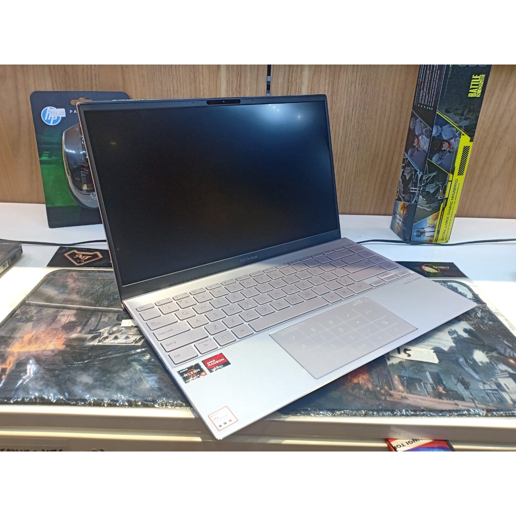 LAPTOP SLIM ASUS ZENBOOK UM425UAZ IPS554 RYZEN 5 5500U 8GB 512GB 14 FHD IPS WIN11HOME + OHS TERLARIS